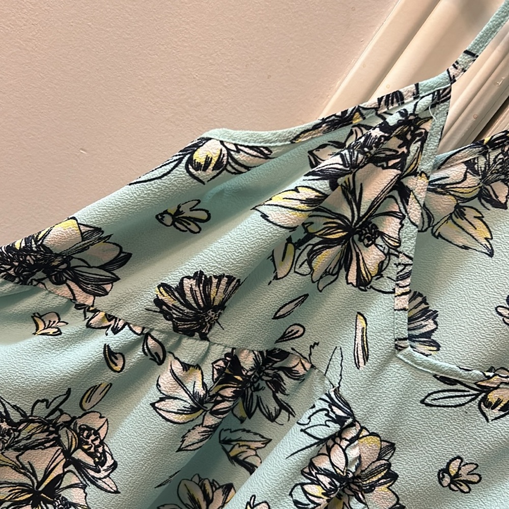Dynamite Racerback Floral Tank - Picture 3 of 4